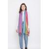 imageFashion Womens Silk Scarf Luxury Satin Shawl WrapsPurple