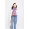 imageFashion Womens Silk Scarf Luxury Satin Shawl WrapsPurple