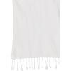 imageGoood Times Fashion Womens Silk Scarf Luxury Satin Shawl WrapsSolid Ivory Scarf