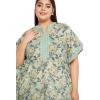 imageWomen Plus Size Kaftan Dress Evening Kimono Cover Up Maxi Dresses for Party WearMoss Green