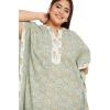 imageWomen Plus Size Kaftan Dress Evening Kimono Cover Up Maxi Dresses for Party WearSage Green