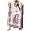 White Paisley Kaftans