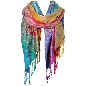 imageFashion Womens Silk Scarf Luxury Satin Shawl WrapsYellow