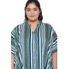imageKaftan Plus Size Women Dress Button Down Kimono Side Slit Maxi Dresses Two Side Pocket Caftan for Evening WearTeal  White
