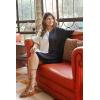 imageWomen Short Tunic Kaftan Plus Size Satin Silk Swimsuit Cover Ups Double Color Mini Caftan Pajama DressesVanilla Ice  Black