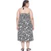 imageWomens Summer Casual Dress Comfy Tube Dresses Sundresses Beach Dress Tops for GirlsBlack  White Floral