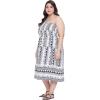imageWomens Summer Casual Dress Comfy Tube Dresses Sundresses Beach Dress Tops for GirlsBlack  White Geometric