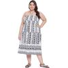 imageWomens Summer Casual Dress Comfy Tube Dresses Sundresses Beach Dress Tops for GirlsBlack  White Geometric