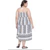 imageWomens Summer Casual Dress Comfy Tube Dresses Sundresses Beach Dress Tops for GirlsBlack  White Geometric