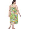 imageWomens Summer Casual Dress Comfy Tube Dresses Sundresses Beach Dress Tops for GirlsGreen Flora  Parrot
