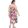 imageWomens Summer Casual Dress Comfy Tube Dresses Sundresses Beach Dress Tops for GirlsMulticolor Tropical Leaf