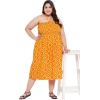 imageWomens Summer Casual Dress Comfy Tube Dresses Sundresses Beach Dress Tops for GirlsOrange Geometric