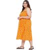 imageWomens Summer Casual Dress Comfy Tube Dresses Sundresses Beach Dress Tops for GirlsOrange Geometric