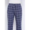 imageGypsie Blu Mens Cotton Pajama Comfy Sleepwear Stretch Bottoms Lounge Pants with Pockets ampamp Drawstring Blue Medium