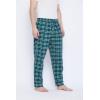 imageGypsie Blu Mens Cotton Pajama Comfy Sleepwear Stretch Bottoms Lounge Pants with Pockets ampamp Drawstring Green Large