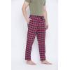 imageGypsie Blu Mens Cotton Pajama Comfy Sleepwear Stretch Bottoms Lounge Pants with Pockets ampamp Drawstring Red Lounge Pants Large