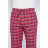 imageGypsie Blu Mens Cotton Pajama Comfy Sleepwear Stretch Bottoms Lounge Pants with Pockets ampamp Drawstring Red XLarge