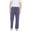 imageGypsie Blu Mens Cotton Pajama Comfy Sleepwear Stretch Bottoms Lounge Pants with Pockets ampamp Drawstring Blue XLarge