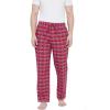 imageGypsie Blu Mens Cotton Pajama Comfy Sleepwear Stretch Bottoms Lounge Pants with Pockets ampamp Drawstring Red Medium
