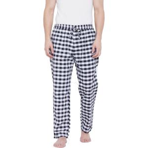 imageGypsie Blu Mens Cotton Pajama Comfy Sleepwear Stretch Bottoms Lounge Pants with Pockets ampamp Drawstring Black Medium