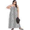 imageOussum Maxi Resort Wear Women Off Shoulder Summer Dress Elastic Casual Tube Dress for LadiesBlack  White