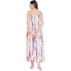 imageOussum Maxi Resort Wear Women Off Shoulder Summer Dress Elastic Casual Tube Dress for LadiesMulticolor Tie Dye