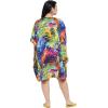 imageOussum Short Caftans for Women Plus Size Kaftan Tunic Tops Polyester Summer Beach Clothing Mini Cover Ups Dress for LadiesB08xb7pxmd