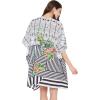 imageOussum Short Caftans for Women Plus Size Kaftan Tunic Tops Polyester Summer Beach Clothing Mini Cover Ups Dress for LadiesWhite  Black