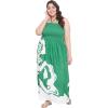 imageGypsie Blu Women Polyester Tube Dress Floral Printed Off Shoulder Evening Party Tube Dresses3X