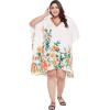White Floral Tunic
