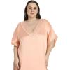 imageCaftans for Women Satin Silk Embroidery Long Kaftan Plus Size Beach Cover Ups Embroidered Maxi Dresses for LadiesApricot Tan