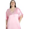 imageCaftans for Women Satin Silk Embroidery Long Kaftan Plus Size Beach Cover Ups Embroidered Maxi Dresses for LadiesCrystal Rose