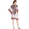 imageOussum African Dashiki Caftan Tunic Tops Kimono Dress Summer Evening Plus Size Kaftan CoverUp for WomenMulticolor