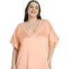 imageWomen Long Embroidered Dubai Kaftan Satin Silk Maxi Dress Plus Size Embroidery African Caftan for Wedding PartyApricot Tan