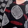 imageOussum Women Kaftan Plus Size Polyester Summer Caftan Cover Ups Maxi House DressBlack Caftan Dress