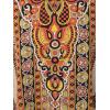imageOussum Women Kaftan Plus Size Polyester Summer Caftan Cover Ups Maxi House DressGold