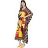 imageOussum Plus Size Kaftan for Women Polyester Summer Caftan Swimwear Cover Ups Maxi Beach DressMulticolor Plus Size Caftan