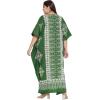 imageOussum Plus Size Kaftan for Women Polyester Summer Caftan Swimwear Cover Ups Maxi Beach DressPeach Paisley Kaftan