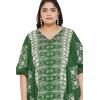 imageOussum Plus Size Kaftan for Women Polyester Summer Caftan Swimwear Cover Ups Maxi Beach DressPeach Paisley Kaftan