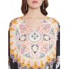 imageOussum Women Long Maxi Plus Size Polyester Kaftan Caftan Gown Beach Party Casual DressBlack Floral Caftan