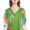imageOussum Women Long Maxi Plus Size Polyester Kaftan Caftan Gown Beach Party Casual DressMulticolor One Size Kaftan