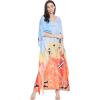 Multicolor Tribal Caftan