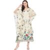 Gold Floral Caftan