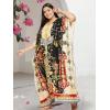 imageOussum Women Casual Kaftan Plus Size Long Dubai Caftan Beach Polyester Maxi House Dress for LadiesMulticolor Kaftan