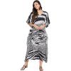 Black One Size Maxi Caftan