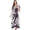 Multicolor Lady Print Caftan