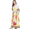 Multicolor Tribal Printed Caftan
