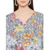 imageOussum Long Caftan for Women Plus Size Beach Cover Up Casual Kaftan Maxi Gown Dress Loungewear House Dresses for SummerBlack Floral Caftan
