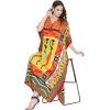 imageOussum Long Caftan for Women Plus Size Beach Cover Up Casual Kaftan Maxi Gown Dress Loungewear House Dresses for SummerMulticolour One Size Caftan