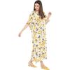 imageOussum Long Caftan for Women Plus Size Beach Cover Up Casual Kaftan Maxi Gown Dress Loungewear House Dresses for SummerWhite  Yellow